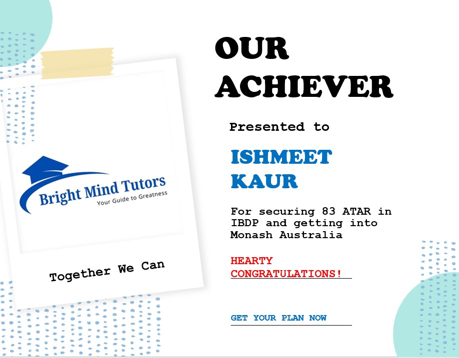 Brightmind Tutors achiever