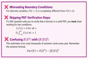 Math study warning tips chart