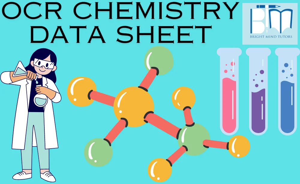 OCR Chemistry Data Sheet