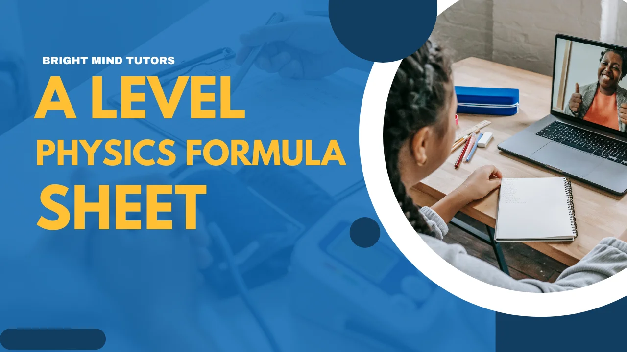 A Level Physics Formula Sheet