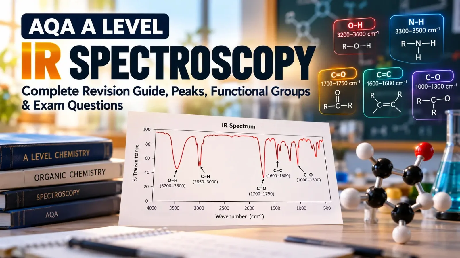 AQA A Level IR Spectroscopy